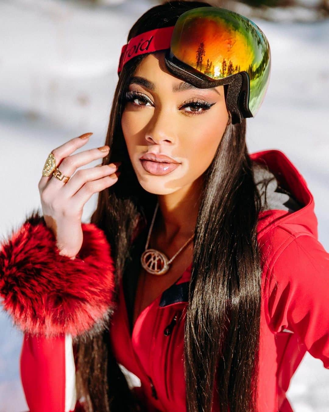 ウィニー・ハーロウさんのインスタグラム写真 - (ウィニー・ハーロウInstagram)「Winter wonderland ☃️」1月1日 7時51分 - winnieharlow