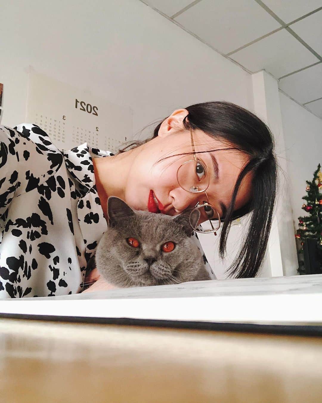 晴日のインスタグラム：「รูปคู่รับปีใหม่」