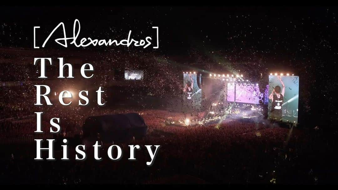 のインスタグラム：「. ／ The Rest Is History ＼  ▼#Teaser 公開🎬 https://youtu.be/C1AZUdBWrD8  　　 1/20 Release 　 📀Best Album📀 「Where's My History?」  ▼予約はこちらから▼ https://VA.lnk.to/BEST  ▼購入特典詳細はこちら▼ https://alexandros.jp/contents/391642  #Alexandros」