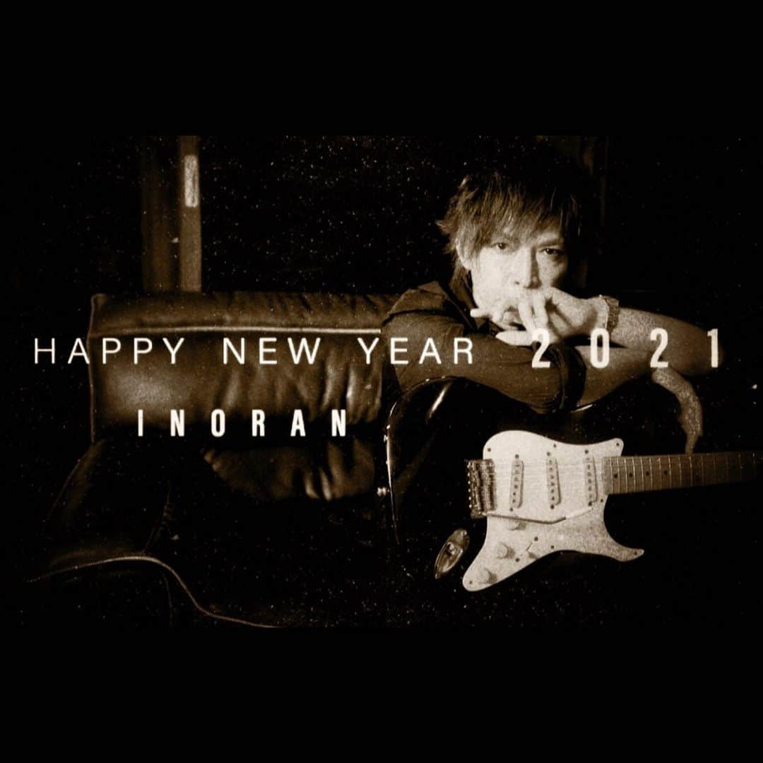 INORANさんのインスタグラム写真 - (INORANInstagram)「Happy New Year , Hello 2021 !!! I wish love & peace come to all the people. #INORAN #2021 #lunasea #fender #newyear」1月1日 12時21分 - inoran_official