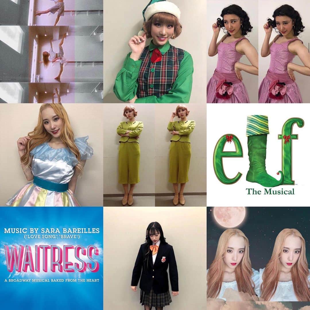 のインスタグラム：「2020 🙏💐 #bestnine  WEST SIDE STORY🦈, elf The Musical🎄 吉本坂46合格, 2年越し？念願の金髪👩🏼  昨年も大変お世話になりました。 そして沢山の応援ありがとうございました！  喜怒哀楽以上に色んな感情と出会った1年でした。（これに関しては毎年）今までもこれからも勉強の毎日です。無駄なことは一つもなく、全てこれからの人生に活きてくると思います。し、そうしていきます。  引き続き感謝と愛を忘れず。 今年も宜しくお願い致します！🐄🥛  2021.1.1. 藤森蓮華」
