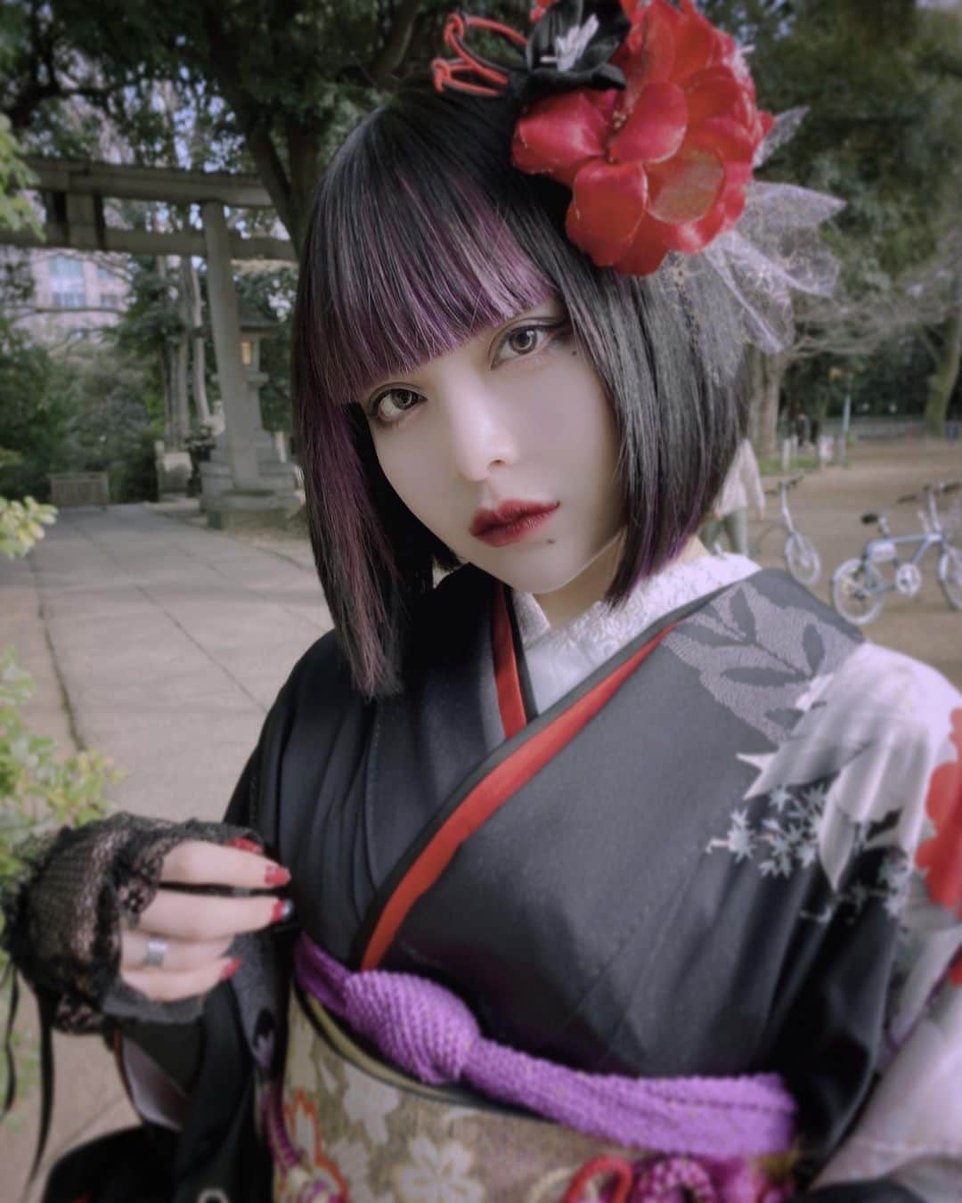 夜宵やむのインスタグラム：「🎍あけましておめでとう⛩🌅」