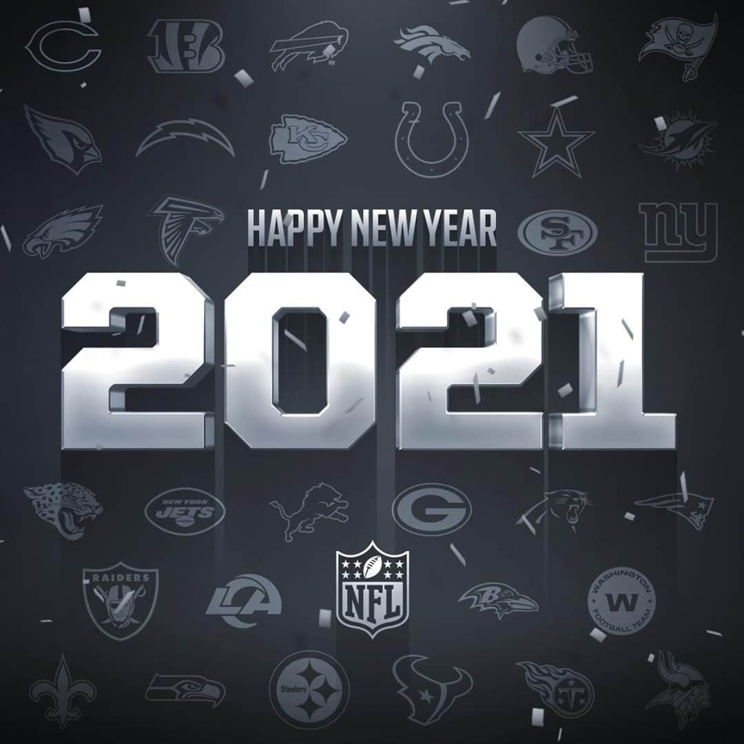 NFLさんのインスタグラム写真 - (NFLInstagram)「🎉🏈🎉 Happy New Year! 🎉🏈🎉」1月1日 14時00分 - nfl