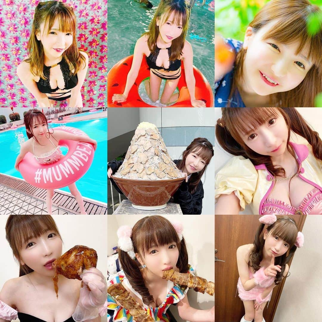 もえのあずきさんのインスタグラム写真 - (もえのあずきInstagram)「happy new year✨ Instagram best nine 2020🥰💕  2020年もめちゃくちゃ充実した一年やった〜🥺✨もえあずを応援してくれたり支えてくれたり、関わってくれはったかたありがとう🥰🥰 ２０２１もよろしくね💓💓 #ベストナイン#bestnine #bestnine2020 #大食い#もえあず」1月1日 15時53分 - moeazukitty