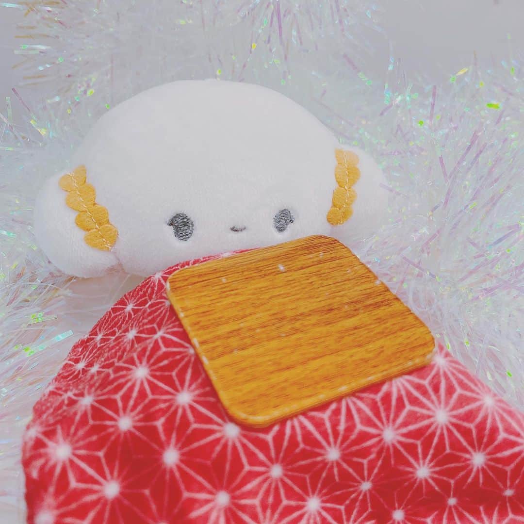 こぎみゅん（サンリオ）のインスタグラム：「あけましておめでとうございますみゅん･･🌅🎍 こたつ･･あったかいみゅん･･♪ みんなはどんなお正月過ごしてるみゅん･･？  2021年もよろしくおねがいしますみゅん･･♡ #サンリオ #キャラクター #小麦粉の妖精 #こぎみゅん #sanrio #character #cogimyun #happynewyear #2021 #あけおめ #お正月 #こたつ」