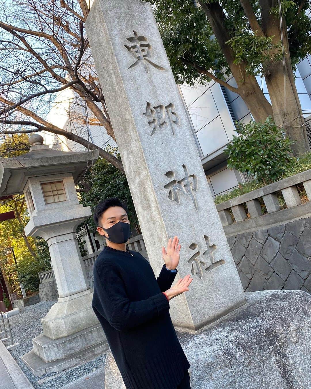 桃田賢斗のインスタグラム：「あけましておめでとう🎍 2021年がんばります！ #感謝　#桃田賢斗」