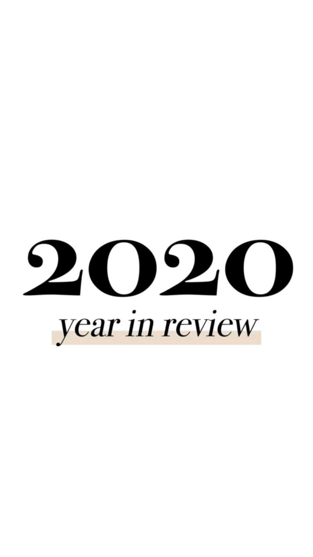 のインスタグラム：「We made it through to the other side. Looking back at a year we will never forget. Happy 2021! Stay safe and sending good vibes into the universe for a bright future.」