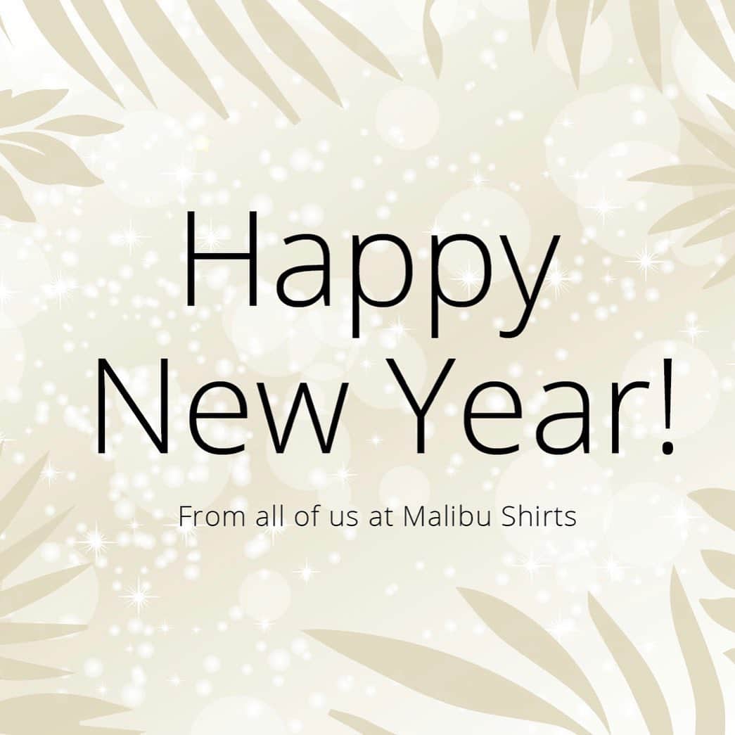 マリブシャツのインスタグラム：「Happy New Year ! 🎉  #malibu #malibushirts #2021 #newyear」