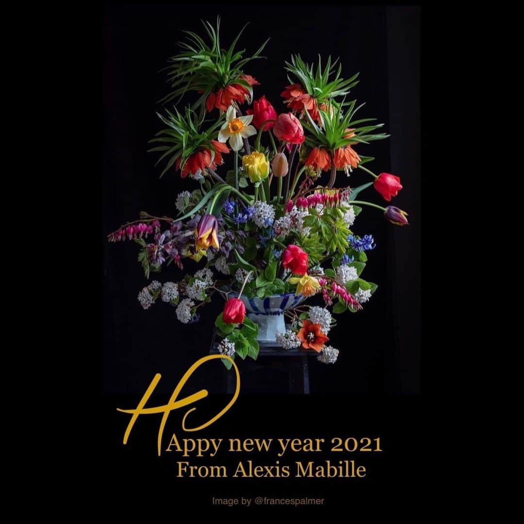 アレクシマビーユさんのインスタグラム写真 - (アレクシマビーユInstagram)「Happy New Year @alexismabille @beaubowparis marvelous flowers @francespalmer #newyear #neweve #2021 #flowers #likeapainting #colorfull #colortherapy #flowersplash #showmustgoon #naturalism #naturebeauty #alexismabille #francespalmer」1月1日 21時28分 - alexismabille