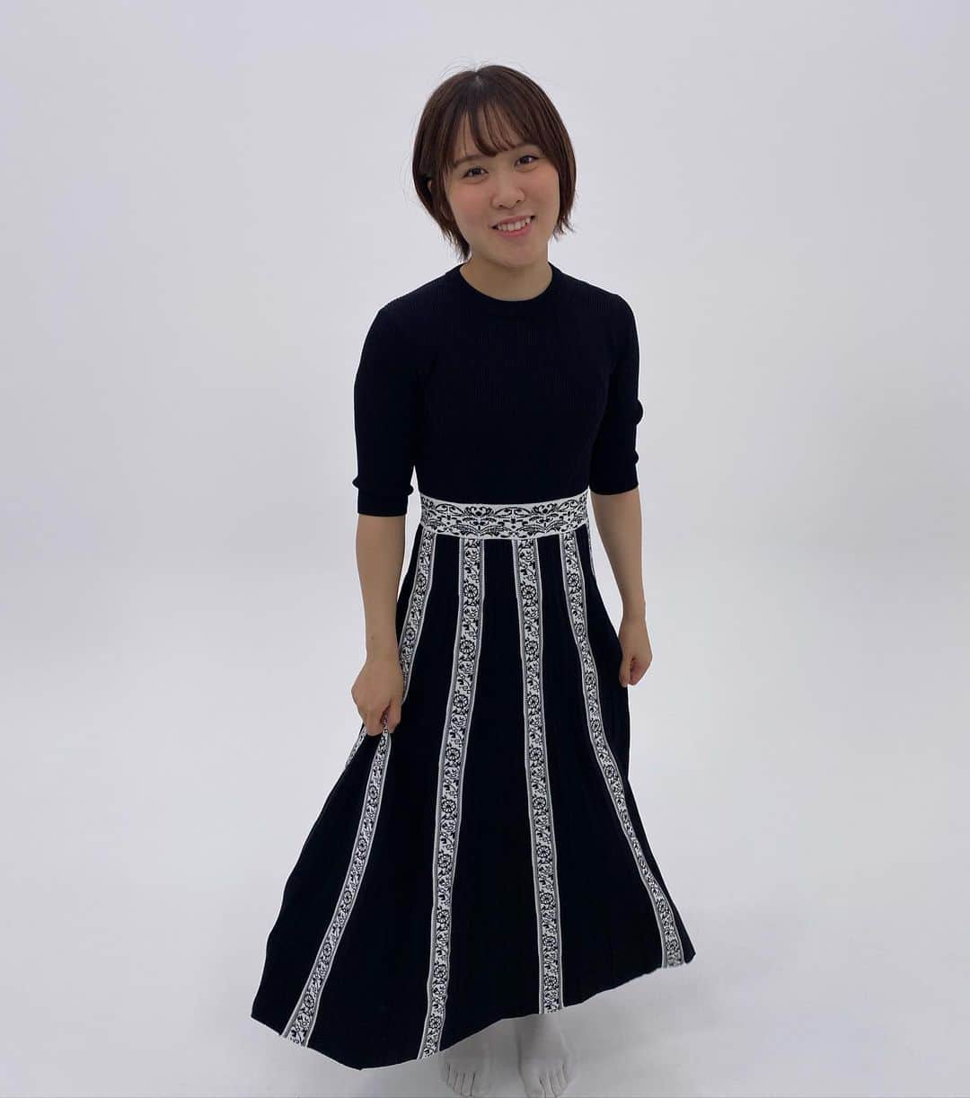 平野美宇さんのインスタグラム写真 - (平野美宇Instagram)「あけましておめでとうございます。 今年もよろしくお願いします。 普段はあまり着ないワンピースですが、着てみるとかわいくて気に入りました🤩  #FURFUR #の提供でお送りしました」1月1日 22時57分 - miu_hirano