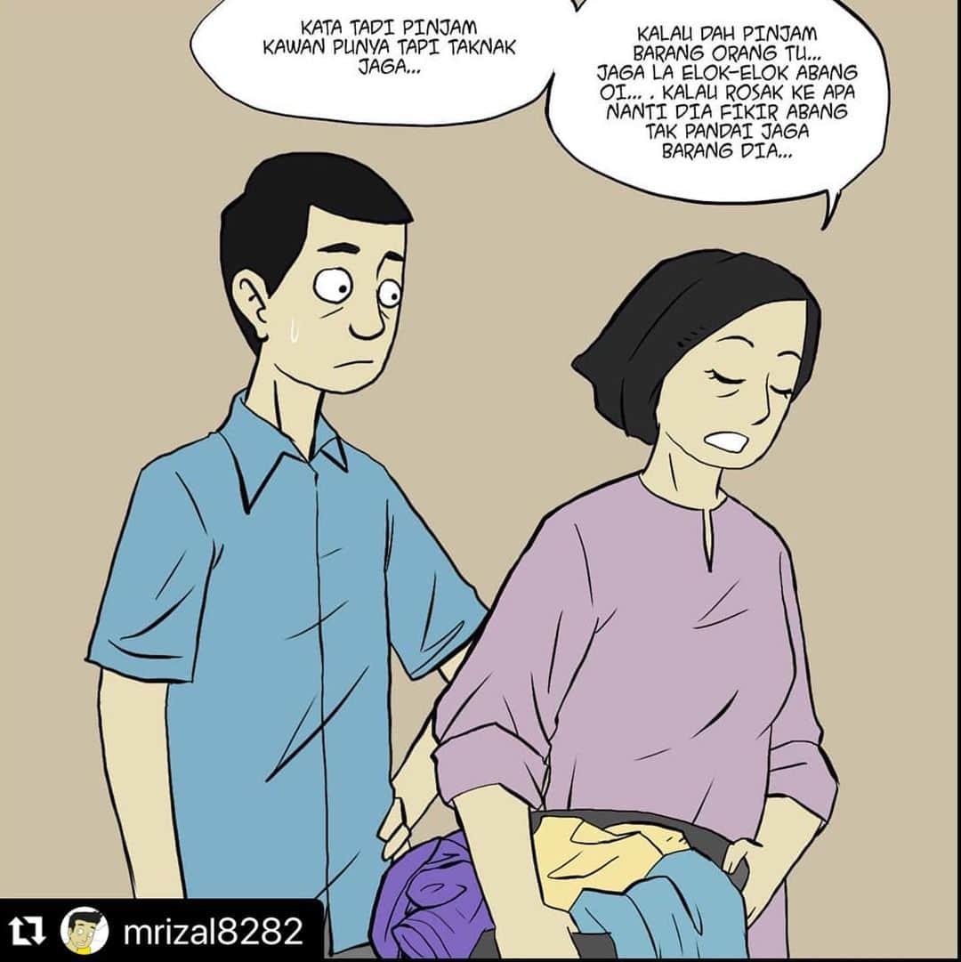 Koleksi Komik Malaysiaさんのインスタグラム写真 - (Koleksi Komik MalaysiaInstagram)「#Repost @mrizal8282 with @make_repost ・・・ KCA - Hobi Baru. Selamat Tahun Baru. Moga 2021 lebih baik dari 2020. . Follow #komikfitri . #komik #instakomik #komikbyrizal #komikmalaysia #gengkomik #sentap #lawak #hiburan #komiklakibini #komikpendek #komiklawak #stayathome #ohdrama #familidrama」1月1日 22時53分 - tokkmungg_exclusive