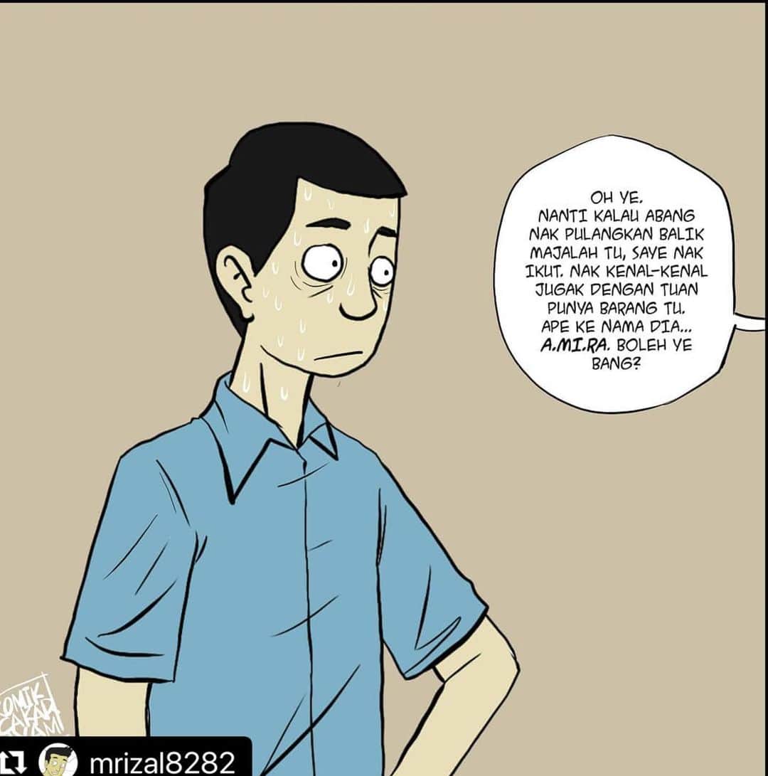 Koleksi Komik Malaysiaさんのインスタグラム写真 - (Koleksi Komik MalaysiaInstagram)「#Repost @mrizal8282 with @make_repost ・・・ KCA - Hobi Baru. Selamat Tahun Baru. Moga 2021 lebih baik dari 2020. . Follow #komikfitri . #komik #instakomik #komikbyrizal #komikmalaysia #gengkomik #sentap #lawak #hiburan #komiklakibini #komikpendek #komiklawak #stayathome #ohdrama #familidrama」1月1日 22時53分 - tokkmungg_exclusive