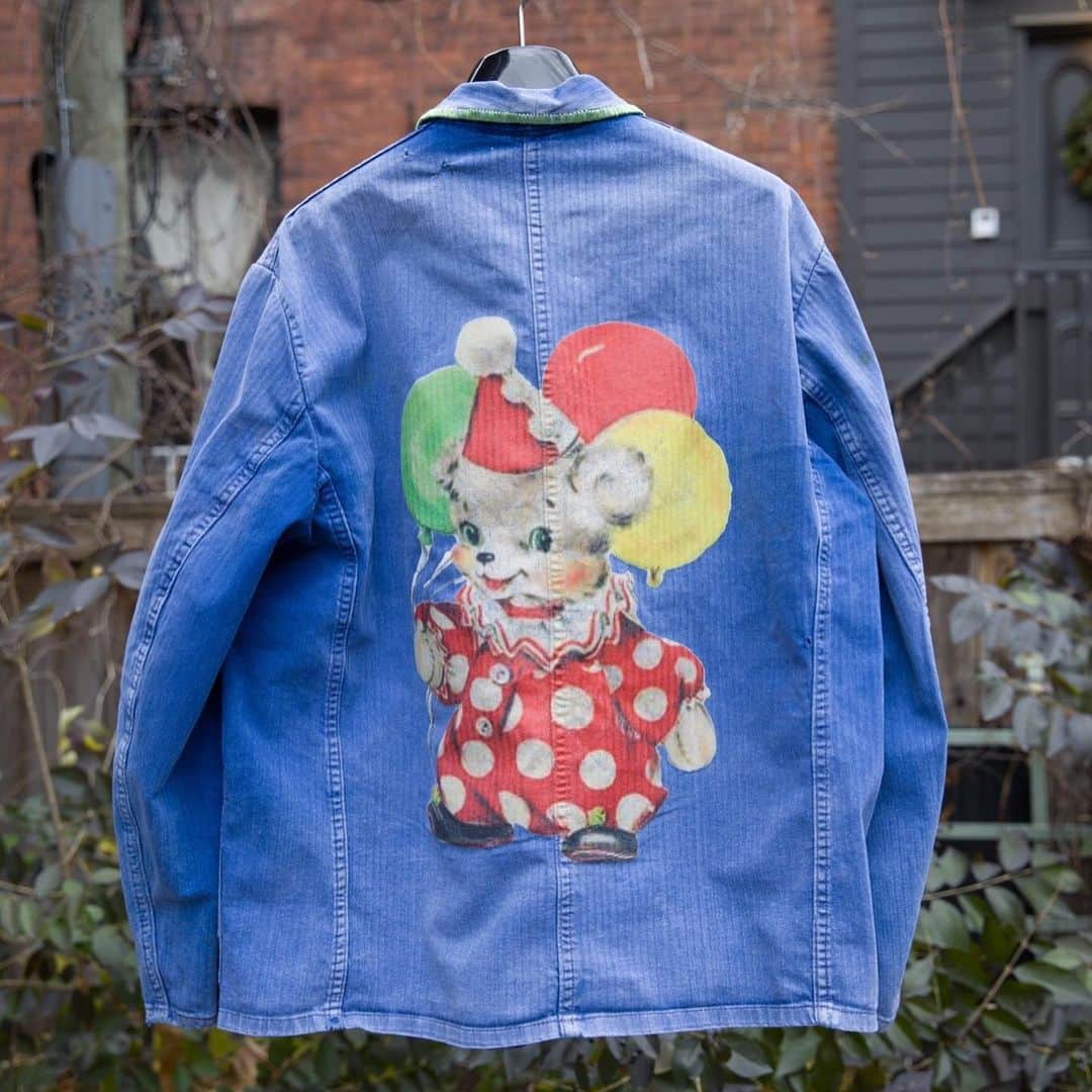 小木 "Poggy" 基史さんのインスタグラム写真 - (小木 "Poggy" 基史Instagram)「@bentgablenits custom hoodie and chore jacket available at @2gtokyo ( @proomtheworld ) tomorrow.」1月1日 23時23分 - poggytheman
