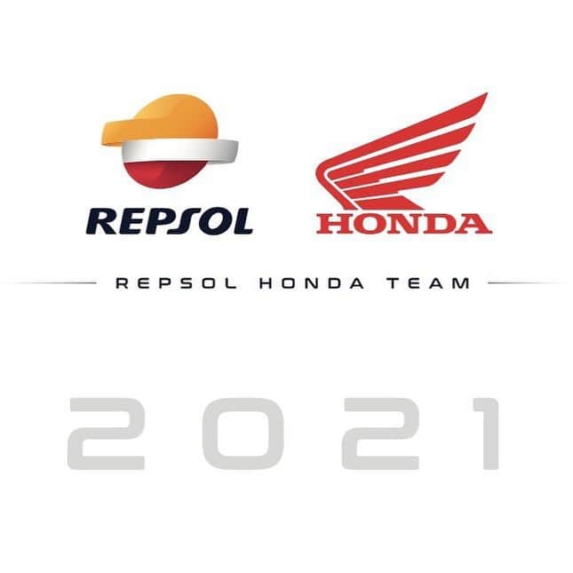 レプソル・ホンダのインスタグラム：「Happy New Year!  What are your resolutions for 2021?」