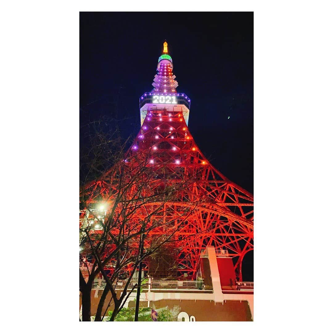 植田早紀のインスタグラム：「TOKYO TOWER 2021🗼✨  #tokyotower」
