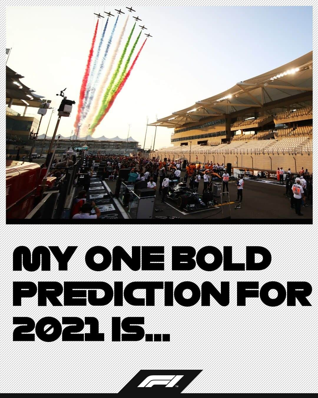 F1さんのインスタグラム写真 - (F1Instagram)「And make it *really* bold 🤔  #F1 #Formula1 #Predictions」1月2日 0時00分 - f1