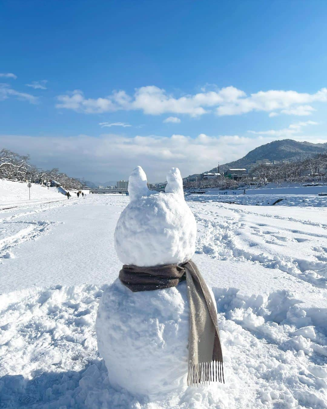 オ・ジウンさんのインスタグラム写真 - (オ・ジウンInstagram)「헤헤☃️  지금은 누군가 부셨겠지...?」1月2日 0時34分 - gini_s2_