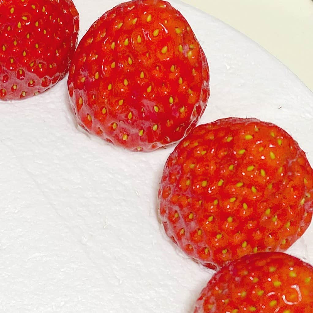 のインスタグラム：「🍓🍓🍓」