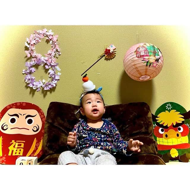 山田真以さんのインスタグラム写真 - (山田真以Instagram)「Growing up so fast👶🍼 #8months #baby #寝相アート #8ヶ月」1月2日 0時54分 - maaai.yamada