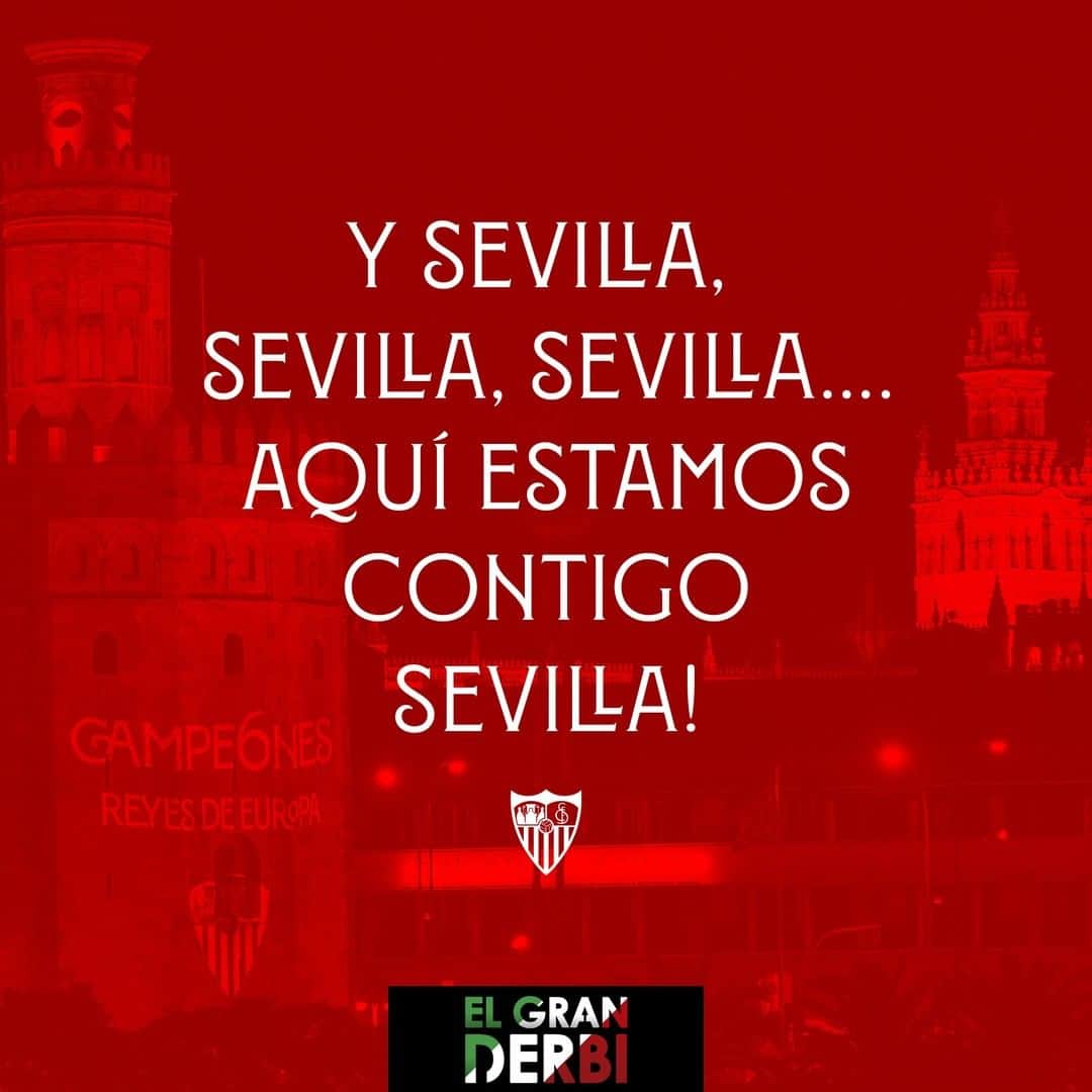 セビージャFCさんのインスタグラム写真 - (セビージャFCInstagram)「🎶 … compartiendo la gloria en tu escudo, orgullo del fútbol de nuestra ciudad… 🎶  #sevillafc #sevilla #WeareSevilla #NuncaTeRindas #ElGranDerbi」1月2日 2時00分 - sevillafc