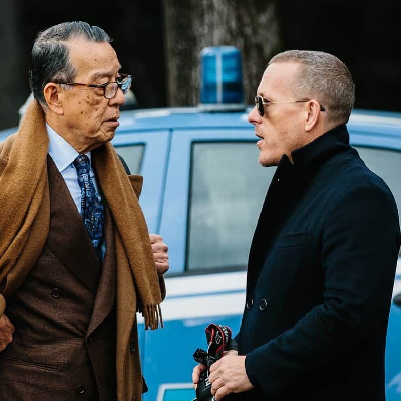 スコット・シューマンのインスタグラム：「It’s that time of year that I start preparing for the men’s shows in Milan and Paris and Pitti Uomo in Florence.  Of course I’m sad that I missed the last Pitti in June but missing the January Pitti really hurts. I’ll miss seeing my good friends like  @akamineyukio Thanks for the photo @jkf_man」