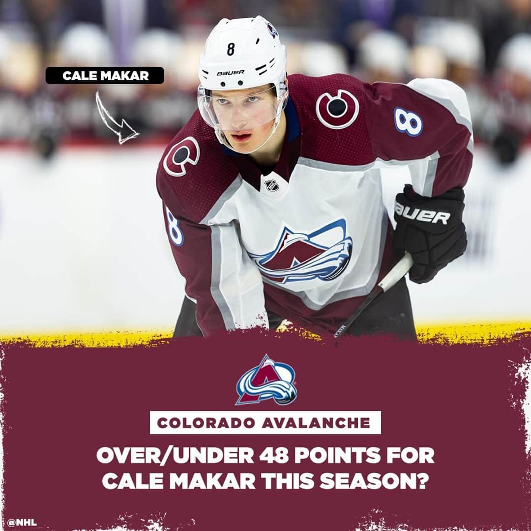 NHLさんのインスタグラム写真 - (NHLInstagram)「Over or under on @nhlfantasy's prediction (12 goals, 36 assists, 48 points) for @calemakar_'s second NHL season?  🔊: Fantasy on Ice podcast for more #FantasyHockey content」1月2日 2時04分 - nhl