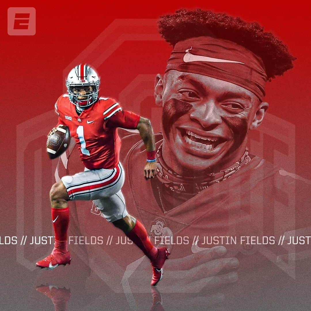 espnさんのインスタグラム写真 - (espnInstagram)「Legendary night from Justin Fields in the Buckeyes' CFP semifinal win ⚡️ @justnfields」1月2日 14時01分 - espn