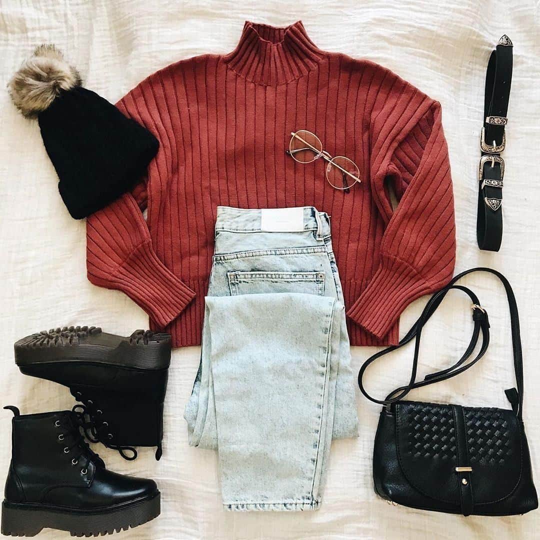 Angel™さんのインスタグラム写真 - (Angel™Instagram)「Outfit of 2020. Which item would you add to your shopping list? Credit @emluxx #americanstyle #ootd #outfit #style #fashion #winterfashion #winteroutfits #onlineshopping #outfitlayout ❤️ #asaqueen」1月2日 6時05分 - americanstyle