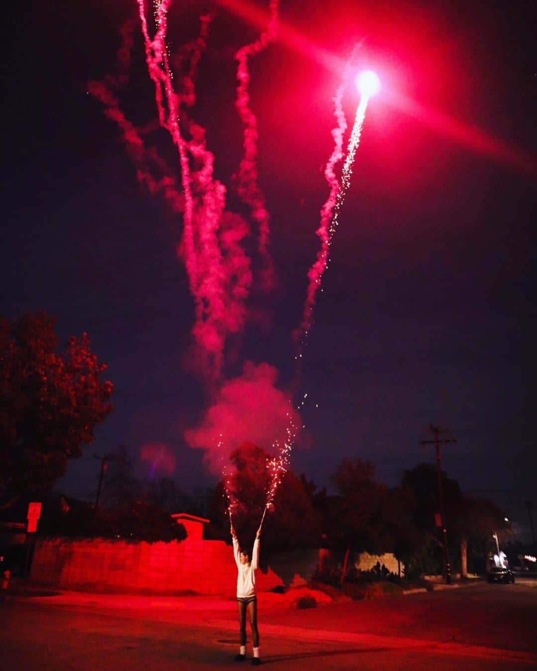 のインスタグラム：「Happy New Year friends. 12:01 2021」