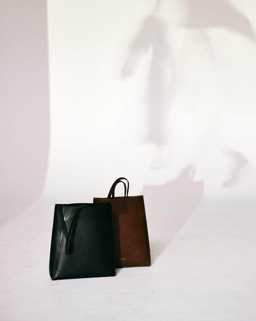 JanessaLeoneのインスタグラム：「BAG 01 ____ Available in cognac + black.  #janessaleone」