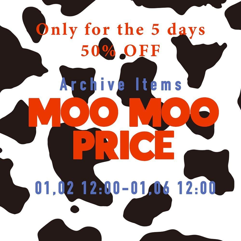 PECO CLUBのインスタグラム：「🐄Moo Moo price🐄 Only for the 5days!! 🛒Archive Items 50%OFF🛒 ㅤㅤㅤㅤㅤㅤㅤㅤㅤㅤ Moo Moo New Yearのスペシャル企画🌟 【2021年1月2日 昼12:00〜1月6日 昼12:00】 5日間限定でアーカイブアイテムをお得なMoo Moo priceにて販売！！ 割引率はなんと50%OFFに🎉 欲しかったアイテムや気になっていたアイテムがお得にGetできるチャンスをお見逃しなく👀  ※商品画像は一例になります。 ※一部対象外商品もございます。 ※2021年1月2日 12:00よりMoo Moo Priceに変更されます。 ㅤㅤㅤㅤㅤㅤㅤㅤㅤㅤ  #pecoclub #moomoonewyear #newyearevent」