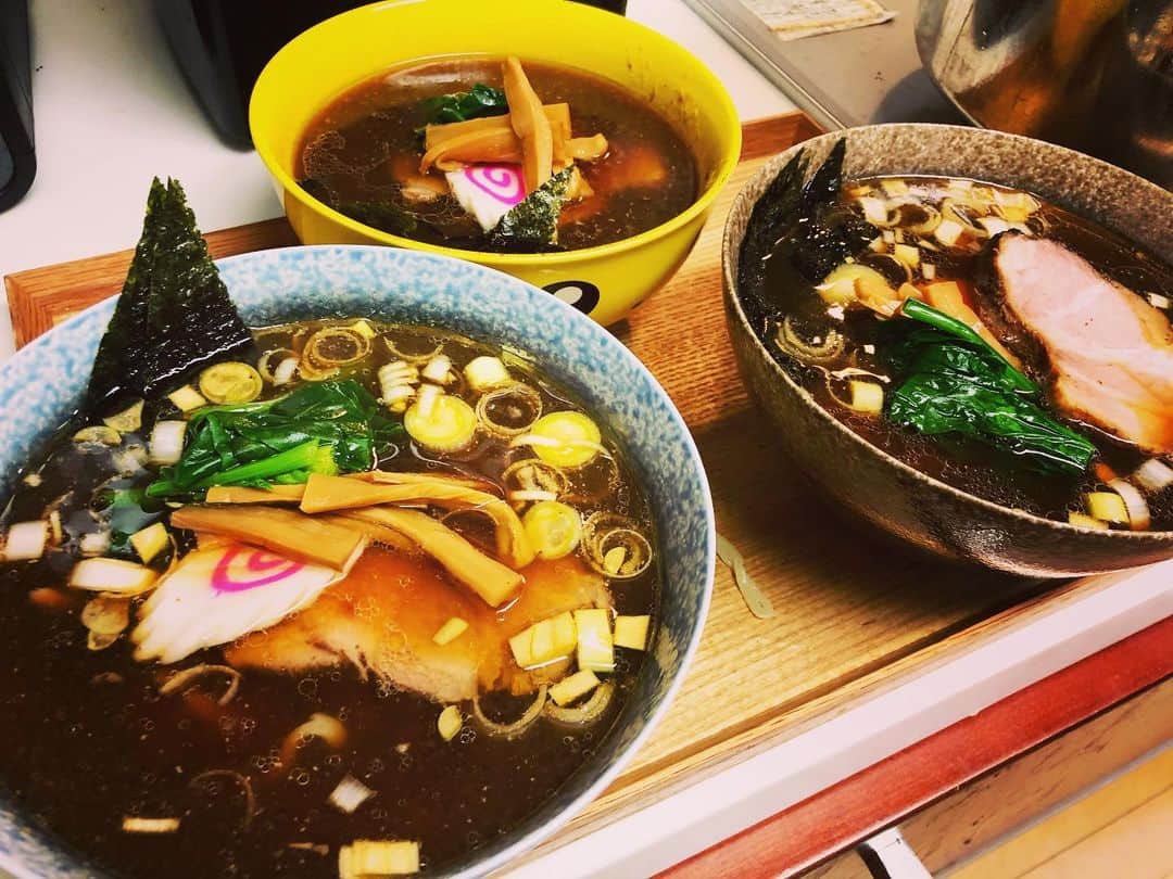 あばれる君のインスタグラム：「年越し自家製白河ラーメン(あば河ラーメン)２日目。🍜😋２日目の方がずっと美味しいですわ😋🥢✨」