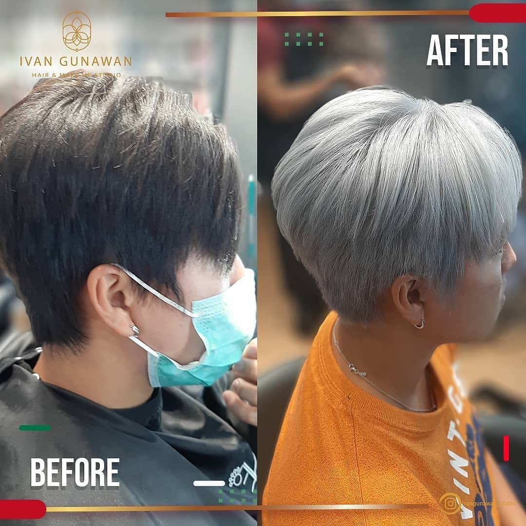 Ivan Gunawanさんのインスタグラム写真 - (Ivan GunawanInstagram)「Mulai 2021 dengan tampilan baru ! Warna ash blonde akan membuat look kamu semakin berbeda Hairess  Tidak ada kata terlambat untuk mencoba sesuatu yang baru kan  Tunggu apa lagi ? Segera reservasi melalui Telepon atau Whatsapp ke +6281318969655 . 📍Ivan Gunawan Hair & Make Up Studio : RUKO KEBAYORAN SQUARE BLOK C-01, Jalan Boulevard Bintaro Jaya Sektor 7 - Tangerang Selatan . LOVE IS IN THE HAIR 🤍 . #salonbintaro #salonbintarosektor7 #haircut #hairstyling #menicurepedicure #haircoloring #barber #menshaircut #womenshaircut #IvanGunawanStudio @ivan_gunawan @ivangunawan_studio」1月2日 12時42分 - ivan_gunawan