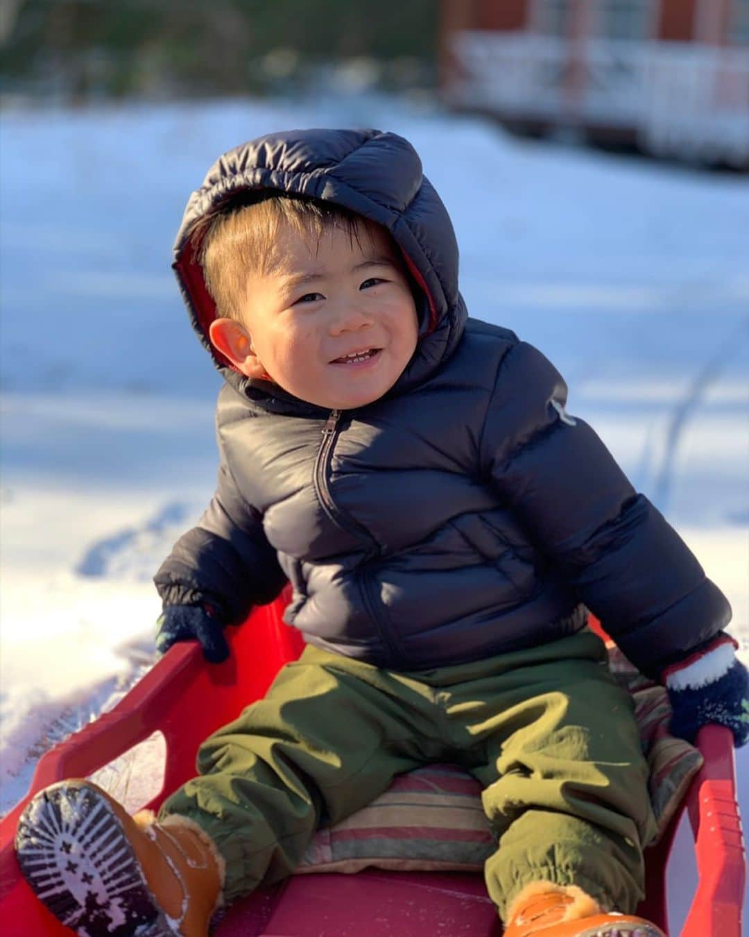 城田優のインスタグラム：「あけましておめでとうございます。 今年は、笑顔溢れる一年になりますように、、  Happy new year! I Hope we can share many moments with laughs and smiles during this year!  feliz año nuevo!  espero y deseo que podamos tener un montón de sonrisas este año!  #2021 #今年もよろしくお願いします #太郎 #甥っ子」