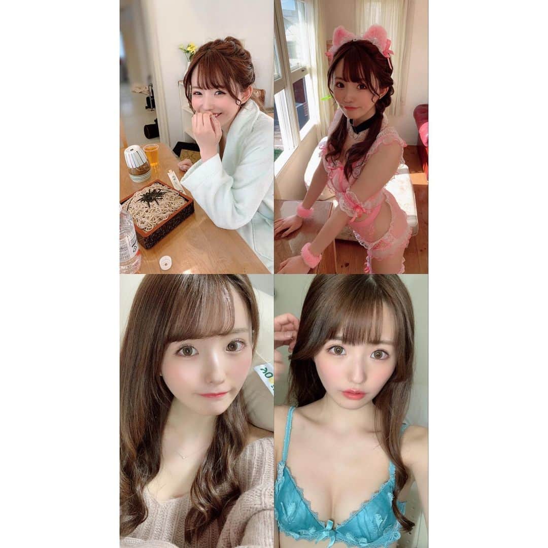 乙白さやかのインスタグラム：「遅くなりましたが、あけましておめでとうございます🎍  今年5月にデビューさせて頂いて、今までに無い経験を沢山した1年になりました☺️ 不安で押しつぶされそうになる日々ですが、皆さんのおかげで頑張れています、本当にいつもありがとう₍ᐢ• ‧̫ •̥ᐢ₎ 2021年も乙白さやかを宜しくお願い致します✨ 今年は、もっと自分を好きになって、囚われずに自信を持って色々な角度から見せていけたらなと思います☺️  #ありがとう #きゅん」