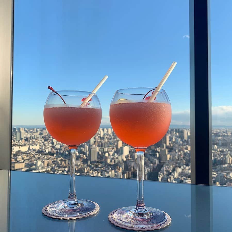 安藤笑さんのインスタグラム写真 - (安藤笑Instagram)「. . 🍸 . . #渋谷スカイ #shibuyasky」1月2日 22時49分 - emichii87