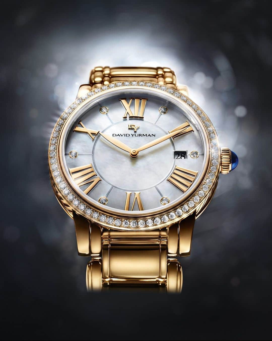 のインスタグラム：「In 2021, make time for what’s important. A #DavidYurman timepiece is a beautiful way to mark the year’s special moments.」
