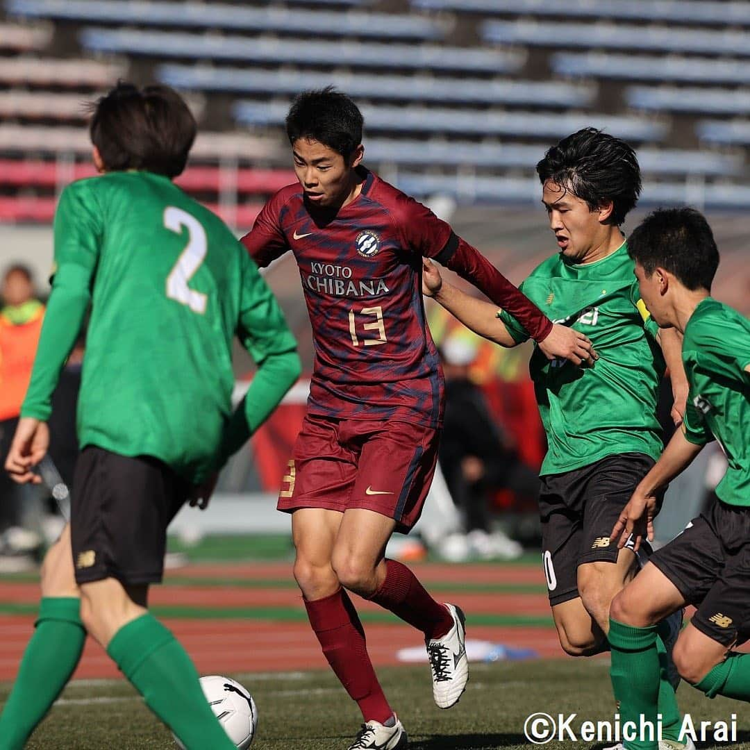 Goal Japanさんのインスタグラム写真 - (Goal JapanInstagram)「. ＼ 🟢 #昌平 が京都の名門校を下す！⚫️ ／ 1回戦で劇的な勝利を収めた優勝候補の一角が3回戦へ。 (Photo: Kenichi Arai) . 🇯🇵第99回 #全国高校サッカー選手権大会 2回戦 🆚京都橘（京都）0-2 昌平（埼玉） ⚽️#小見洋太 (20分)、#平原隆暉 (24分) . #soccer #football #jfa #alljapanhighschoolsoccertournamente #highschoolsoccertournamente #shohei  #サッカー #フットボール #Jリーグ #高校サッカー選手権 #⚽」1月2日 14時53分 - goaljapan