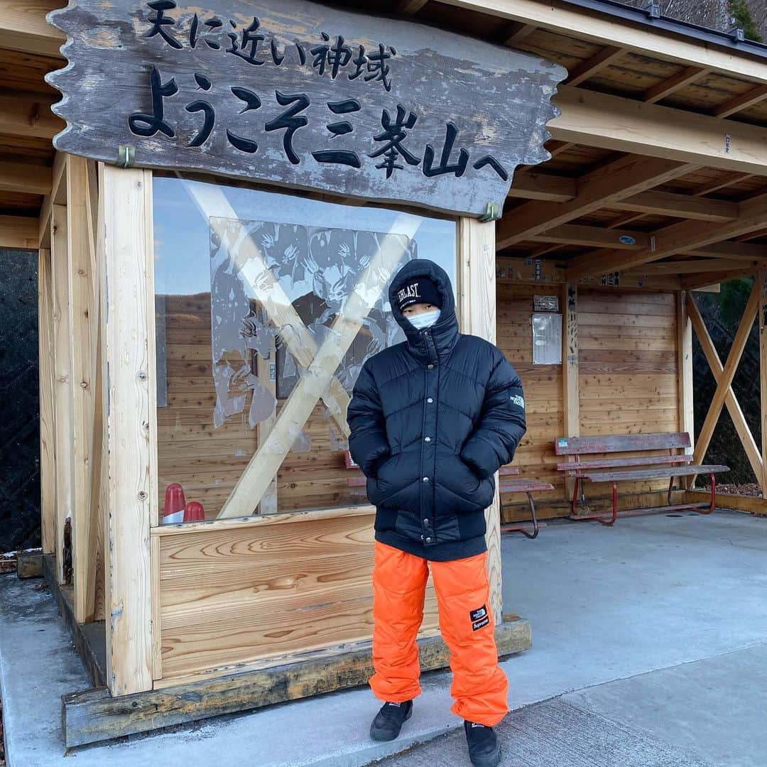 DJ DARUMAのインスタグラム：「🐉早朝三峯弾丸往復参拝🐉」