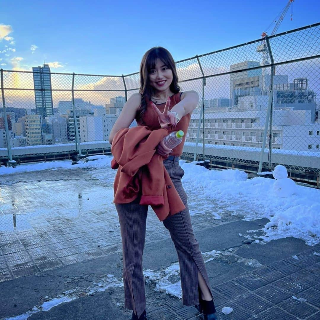 KOUMIさんのインスタグラム写真 - (KOUMIInstagram)「A HAPPY NEW YEAR🎍❤️ 今日の仙台-2°でしたが今年も元気🥰 今年はみんなが平等に幸せな一年になりますように！」1月2日 17時46分 - iamkoumikolme