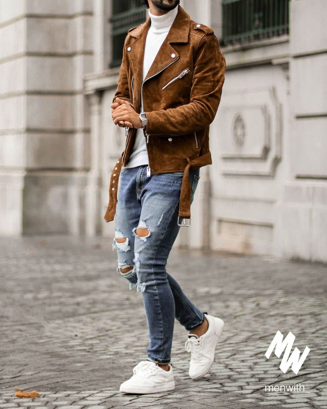 Men Withのインスタグラム：「Lovely photo of our dear friend @goncalosousaleal 👌🏽 #menwithstreetstyle」