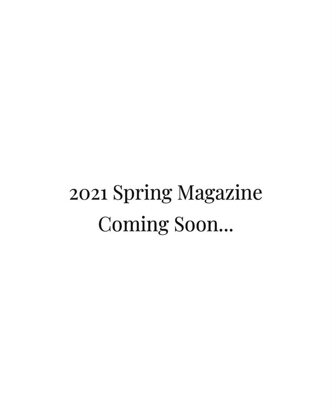 23区さんのインスタグラム写真 - (23区Instagram)「. 〈2021 Spring Magazine〉 Coming Soon...  . #23ku #2021SS #2021」1月2日 19時11分 - 23ku_official