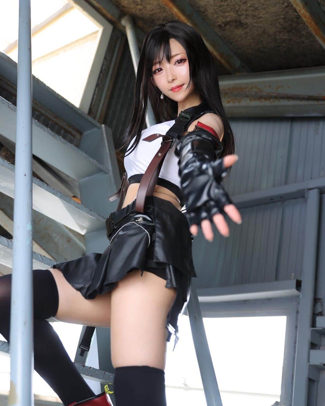 れみぱんのインスタグラム：「FINAL FANTASY Ⅶ REMAKE ✨Tifa Lockhart✨  7Rの続きってPS5かな？ほしいな…買えた人いるのかな？」