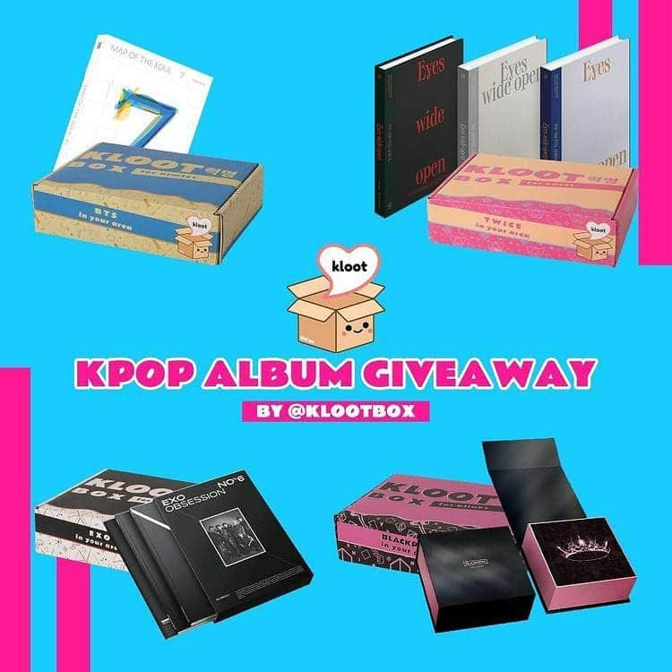 ナヨンさんのインスタグラム写真 - (ナヨンInstagram)「🌈🎁Which KPOP ALBUM do you want?! FREE ALBUM GIVEAWAY BY @KlootBox👇🏻  Do you want to win a free album from @KlootBox? 1 lucky winner will receive an album between BTS, BLACKPINK, EXO, or TWICE!  📌RULES📌 1. Follow @KlootBox 2. Like their 3 recent posts 3. Tag friends in their giveaway post. 1 tag per comment = 1 entry 4. EXTRA x10 ENTRIES: repost their giveaway post to your stories  That’s ALL! Make sure to purchase a Kloot Box for yourself. I LOVE all the merch they send! 😍🥰  🛒Giveaway open worldwide. 1 winner will be randomly chosen. Giveaway ends Jan 7 2021.」1月2日 20時08分 - twnayeon