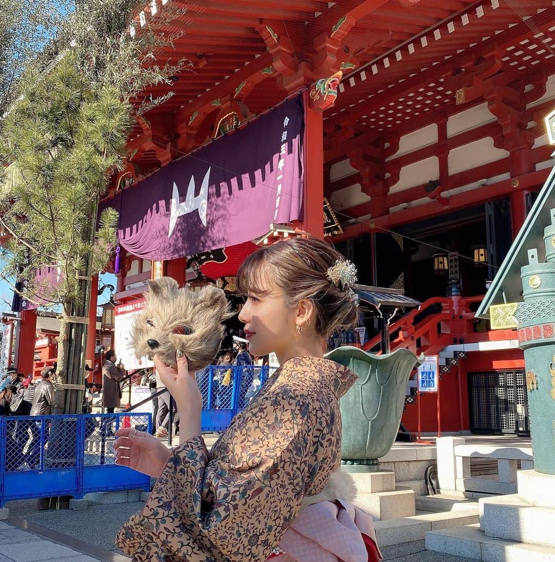 夏焼雅さんのインスタグラム写真 - (夏焼雅Instagram)「新年あけましておめでとうございます🎍 本年もよろしくお願い致します。🐄♡  #2021  #初詣」1月2日 20時43分 - miyaaa0825