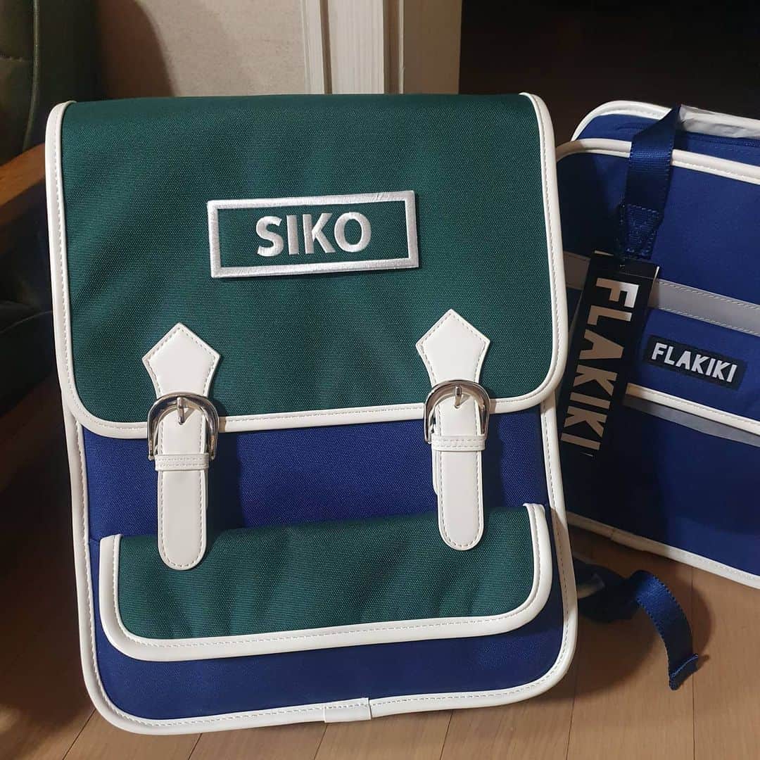 PORINのインスタグラム：「굿초이스❣  #예비초딩 #플라키키 #첫가방 #flakiki #SIKO」