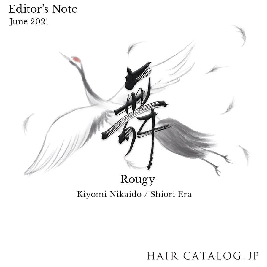 HAIR CATALOG . JPのインスタグラム：「◼︎Hair and Make up @kiyomi_nikaido / @erashiori  @rougy_hairsalon  ◼︎Illustration @alisaymd / @shikaaa____  ◼︎Digital Design @mizukamiryohei  @NEXXDESIGN Inc. ◼︎Photo and Direction @m_fuckin_p  @haircatalog_jp」