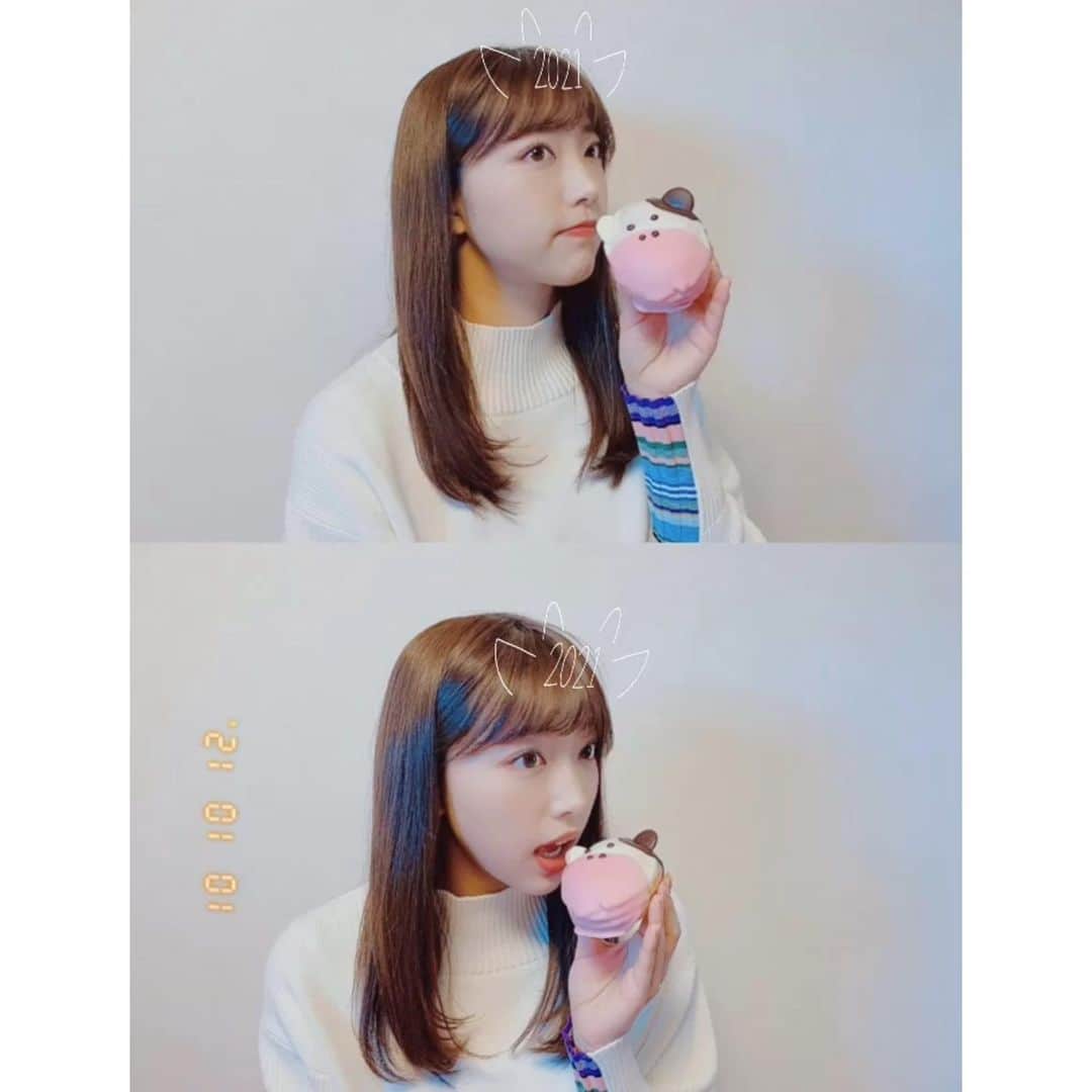 渥美友里恵のインスタグラム：「うっしっし🐮」