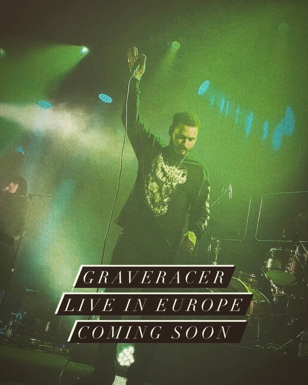 マイケル・マラーキーのインスタグラム：「#GRAVERACERLIVEALBUM #COMINGSOON」