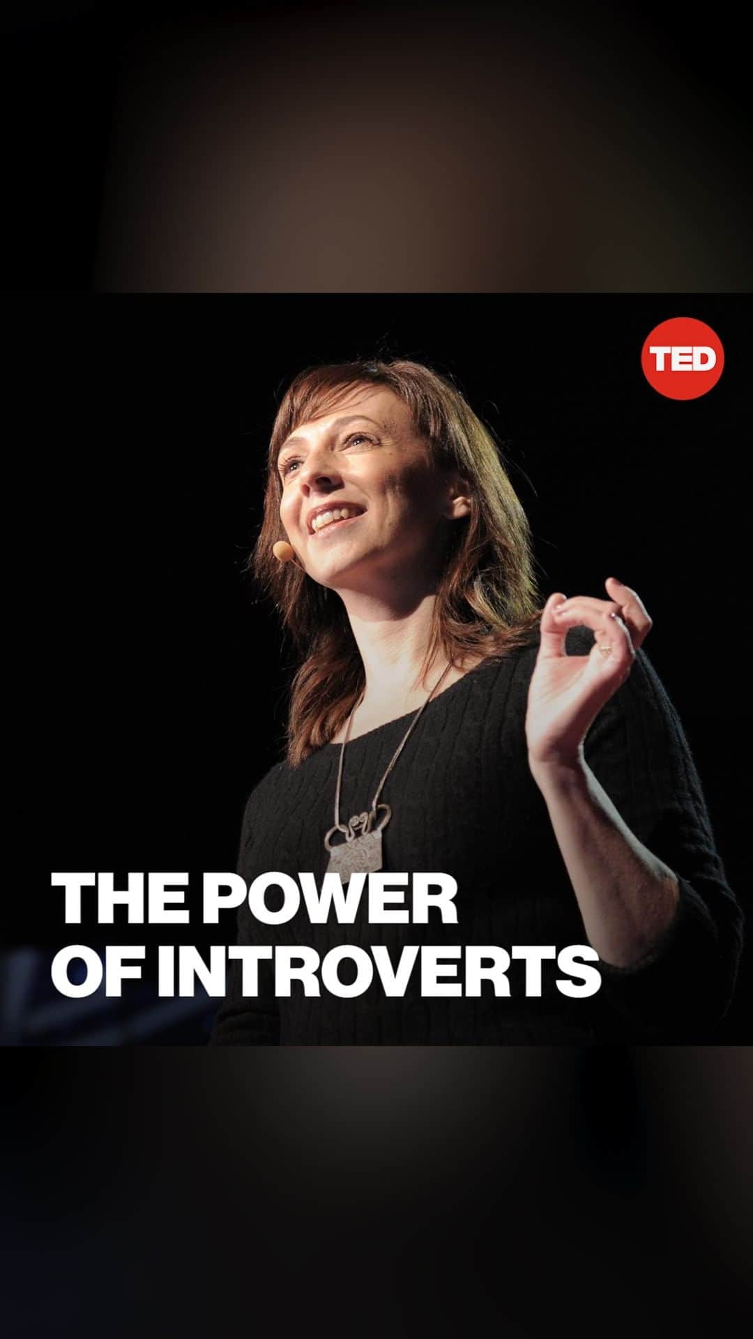 TED Talksのインスタグラム：「Where do you get your energy — from being around other people or from being alone? In her classic TED Talk, writer and self-proclaimed "quiet revolutionary" Susan Cain (@susancainauthor) speaks about the ins and outs of introversion and extroversion, explaining how schools, workplaces and society have often been set up for extroverts to succeed. We need to make a point to celebrate the specific talents introverts and create conditions for them to thrive, says Cain. “The more freedom that we give introverts to be themselves, the more likely that they are to come up with their own unique solutions to [the world’s] problems.” Watch her full talk here: http://t.ted.com/TBkl8va #WorldIntrovertDay」